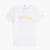 Flerfärgad T-shirt med pufflogotyp för barn
