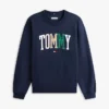 Flerfärgad Varsity-tröja med Tommy-logotyp