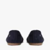 Flexibla pennyloafers i mocka