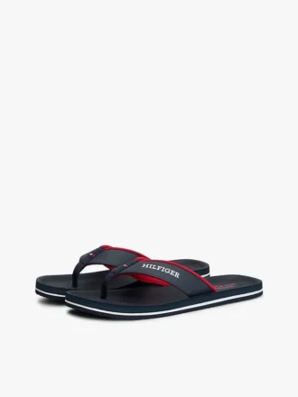 Flip-flops med Hilfiger-logotyp