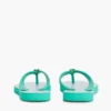 Flip-flops med metallbeslag och monogramtryck Flip-flops med metallbeslag och monogramtryck
