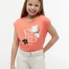 Flip Sequin Floral Logo T-shirt för barn Flip Sequin Floral Logo T-shirt för barn