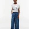 Flip Sequin Floral Logo T-shirt för barn