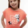 Flip Sequin Floral Logo T-shirt för barn Flip Sequin Floral Logo T-shirt för barn