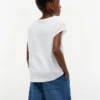 Flip Sequin Floral Logo T-shirt för barn