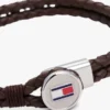 Flätat läderarmband Flätat läderarmband