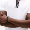 Flätat läderarmband Flätat läderarmband