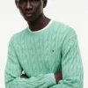 Garment-Dyed Cable Knit Sweater Garment-Dyed Cable Knit Sweater