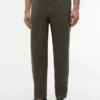 Garment-Dyed Linen Tapered Byxor Garment-Dyed Linen Tapered Byxor