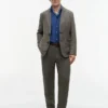 Garment-Dyed Linen Tapered Byxor Garment-Dyed Linen Tapered Byxor