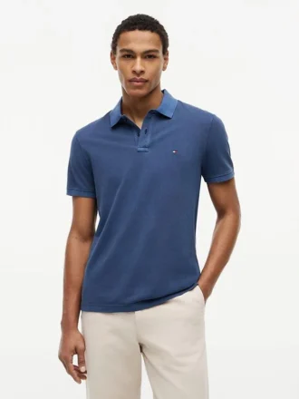 Garment-Dyed Regular Fit Polo