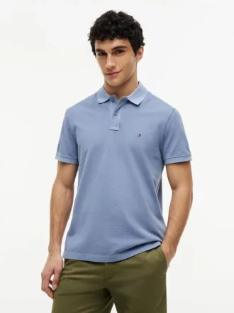 Garment-Dyed Regular Fit Polo