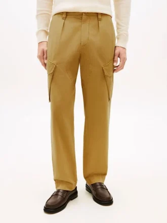 Garment-Dyed Straight Cargo Byxor Garment-Dyed Straight Cargo Byxor