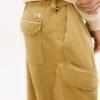 Garment-Dyed Straight Cargo Byxor