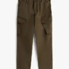 Garment-Dyed Straight Cargo Byxor