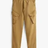 Garment-Dyed Straight Cargo Byxor