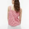 Gingham-linneblandad linne Gingham-linneblandad linne