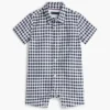 Gingham-overall för babyer