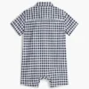 Gingham-overall för babyer