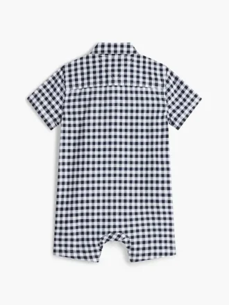 Gingham-overall för babyer
