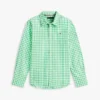 Gingham-skjorta i stretch för barn Gingham-skjorta i stretch för barn
