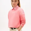 Glittrig Tommy-logotröja för barn Glittrig Tommy-logotröja för barn