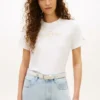 Guldtonad T-shirt med klubbens emblem Guldtonad T-shirt med klubbens emblem