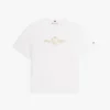 Guldtonad T-shirt med klubbens emblem Guldtonad T-shirt med klubbens emblem
