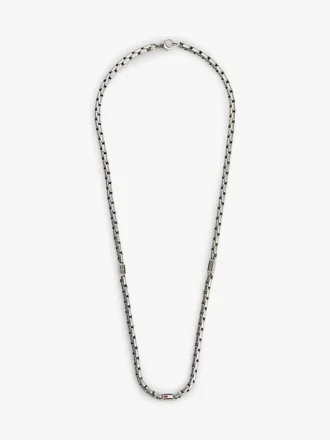 Halsband med flaggkedja