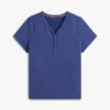 Henley-T-shirt och shorts i sovset Henley-T-shirt och shorts i sovset