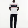 Hilfiger Block Stripe Logo T-shirt Hilfiger Block Stripe Logo T-shirt