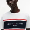 Hilfiger Block Stripe Logo T-shirt Hilfiger Block Stripe Logo T-shirt