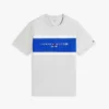 Hilfiger Block Stripe Logo T-shirt Hilfiger Block Stripe Logo T-shirt
