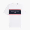 Hilfiger Block Stripe Logo T-shirt Hilfiger Block Stripe Logo T-shirt