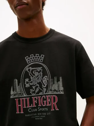 Hilfiger Crest Graphic Slub T-shirt