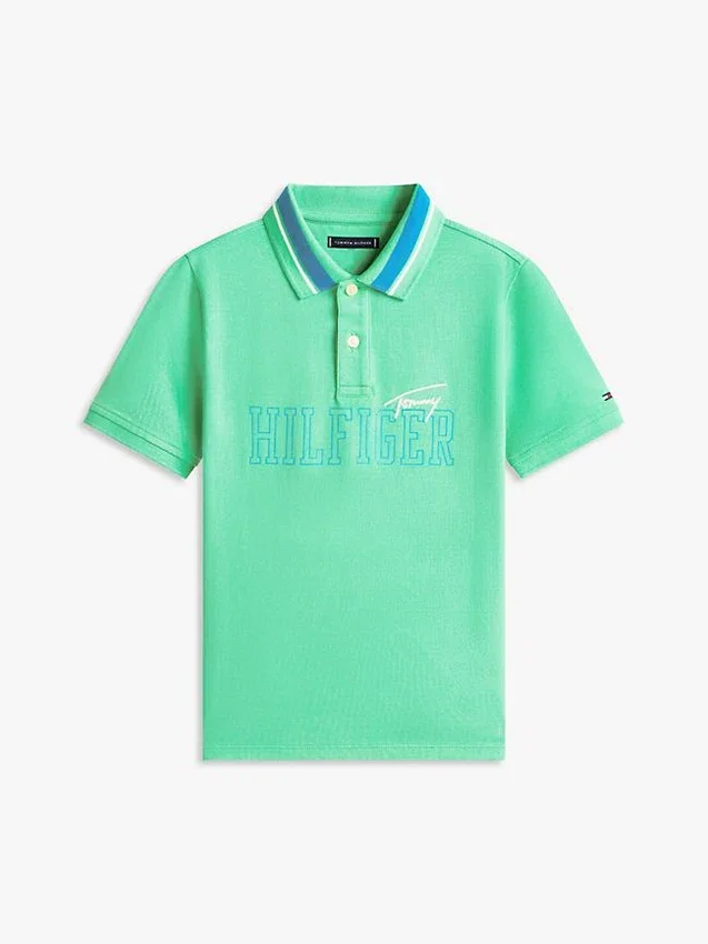 Hilfiger-polo i stretch för barn Hilfiger-polo i stretch för barn