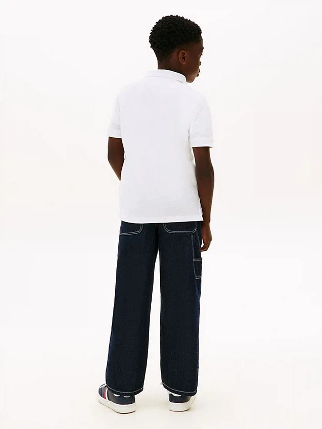 Hilfiger-polotröja med tryck för barn Hilfiger-polotröja med tryck för barn