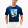 Hilfiger seglings-T-shirt med fototryck