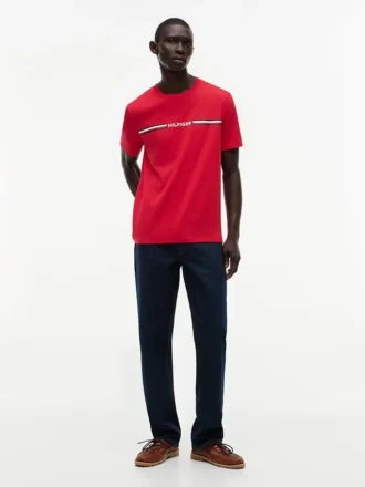 Hilfiger Signature Stripe Logo T-shirt