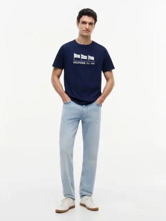 Hilfiger T-shirt med flerflaggigt logo