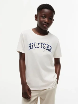 Hilfiger-T-shirt med tryck för barn