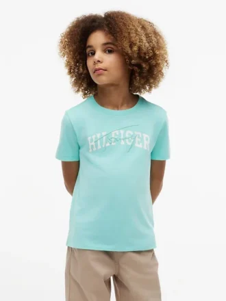 Hilfiger-T-shirt med tryck för barn