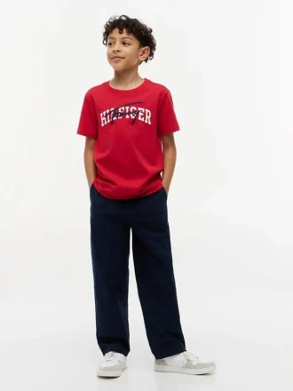 Hilfiger-T-shirt med tryck för barn