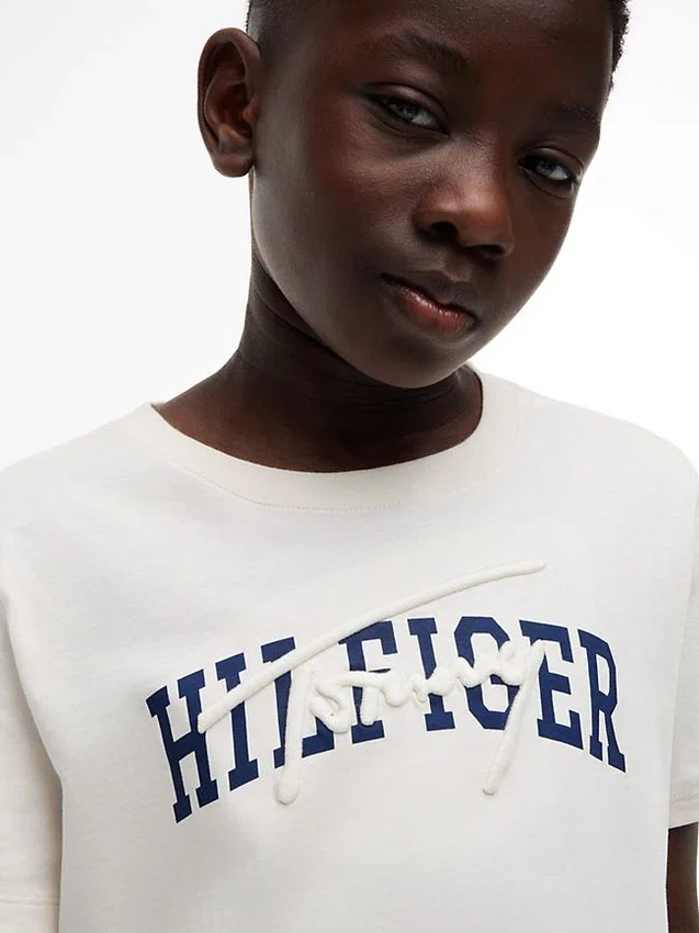 Hilfiger-T-shirt med tryck för barn Hilfiger-T-shirt med tryck för barn