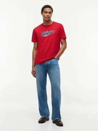 Hilfiger T-shirt med Varsity-logotyp