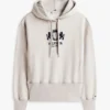 Hoodie med borstad insida och Crest-logotyp Hoodie med borstad insida och Crest-logotyp