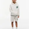 Hoodie med broderat monogram för barn Hoodie med broderat monogram för barn