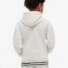 Hoodie med broderat monogram för barn Hoodie med broderat monogram för barn