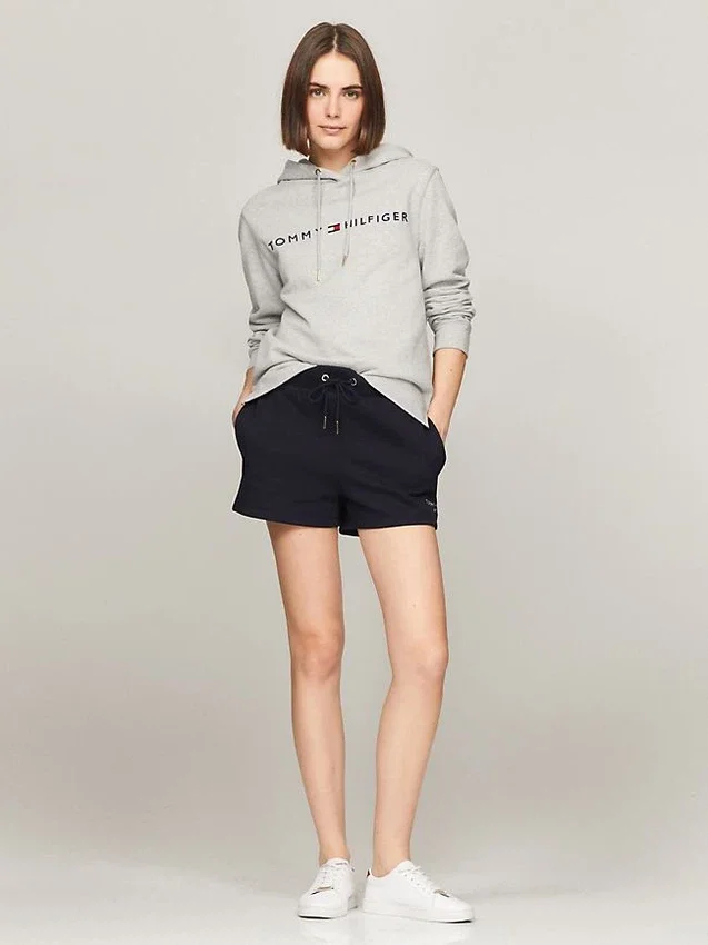 Hoodie med broderat Tommy-logo Hoodie med broderat Tommy-logo