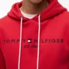 Hoodie med broderat Tommy-logo Hoodie med broderat Tommy-logo